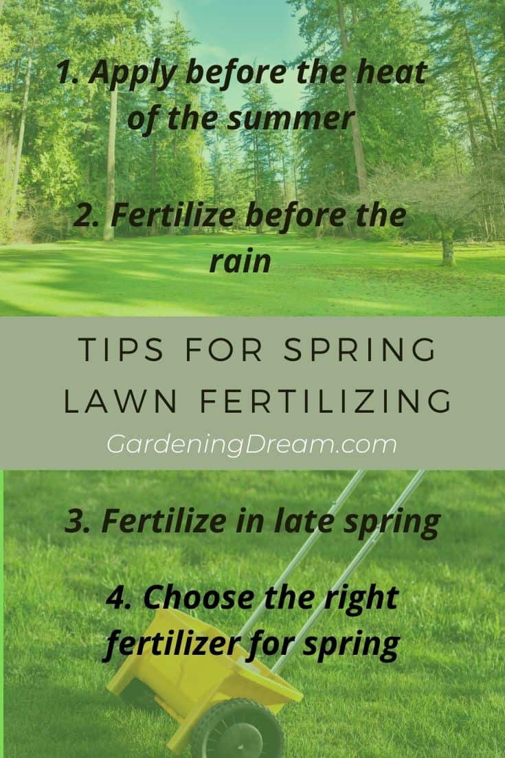Tips for Spring Lawn fertilizing