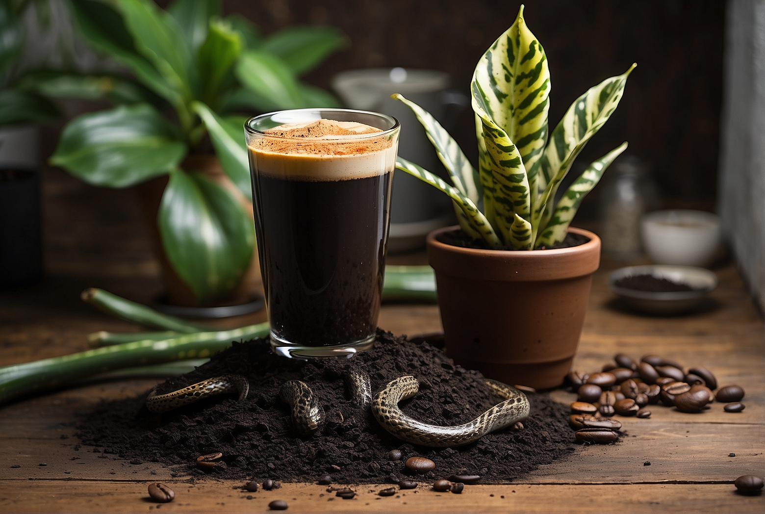 Default Do Snake Plants Benefit from Coffee Grounds 1