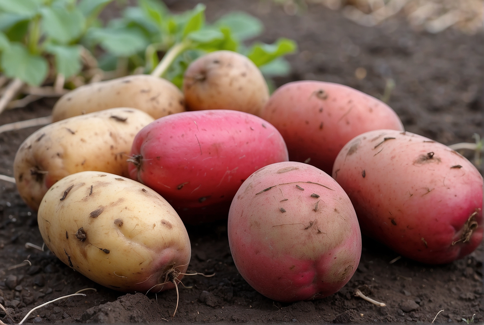 Default Growing Determinate Red Pontiac Seed Potatoes 0