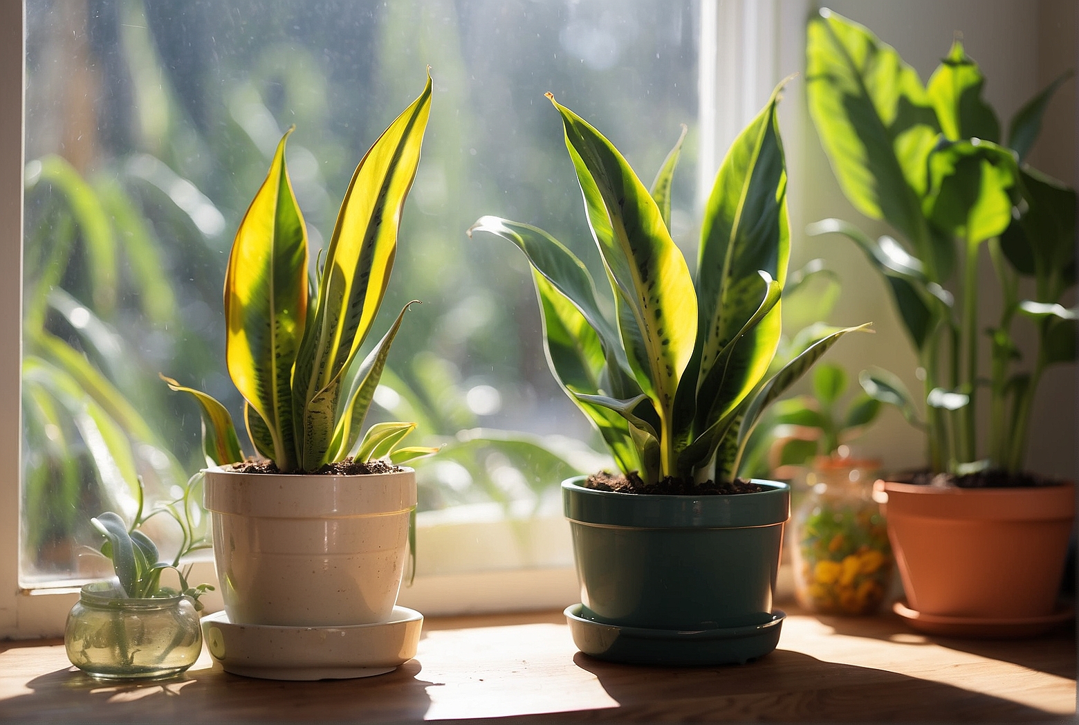 Default The Sunlight Needs of a Snake Plant 2